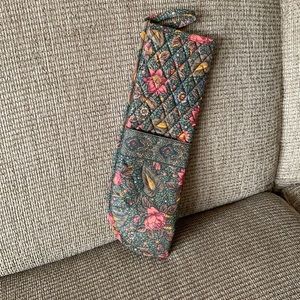 Vera Bradley curling iron, flat iron , travel bag